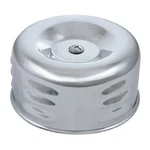 United Pacific 2-5/16" Single Barrel Cr Short Neck Louvered Air Cleaner. Fixed Price $29.95.