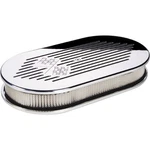 Billet 15427 Aluminum Large Oval Air Filter Assembly - Polished. Fixed Price $235.17.