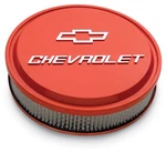 Proform 141-831 14" Aluminum Chevrolet Logo Air Cleaner Assembly Chevy Orange. Fixed Price $180.95.