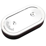 Edelbrock Air Cleaner Assembly 1236; Pro-flo Chrome Steel Oval 13.5" X 7" 2.5". Fixed Price $128.95.