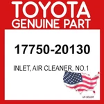 Toyota Genuine 17750-20130 Inlet Air Cleaner NO.1 Oem 1775020130. Fixed Price $56.60.
