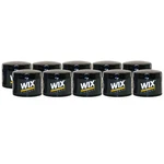 Wix Set Of 10 Engine Motor Oil Filters For Chrysler Dodge Hyundai Mazda. Fixed Price $84.95.
