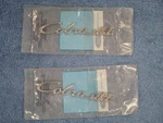 1969 1970 Nos Oem Ford Mustang 428 "cobra Jet" Shaker Hood Scoop Emblems Pair. Fixed Price $289.99.