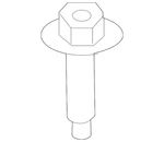 Genuine Nissan Air Cleaner Assembly Bolt 16516-5M30A. Fixed Price $13.14.