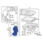 For Jeep Compass 2023-2025 68432221AA Front Engine Air Intake Hose. Fixed Price $115.99.