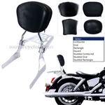 1995-UP Honda Shadow Aero VT1100 C3 Sissy Bar Back Rest With Luggage Rack. Fixed Price $174.00.