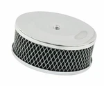 Empi Chrome Air Cleaner, 2-3/4" Tall X 5-1/2" Round Fits Neck W/ Foam #9121. Fixed Price $33.95.