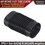 For 98-04 Nissan Frontier, Xterra 4CYL KA24DE Air Cleaner Intake Flex Tube Elbow. Fixed Price $55.99.