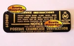1967 Ss 350 Air Cleaner Decal With A.i.r Pump. Fixed Price $11.95.