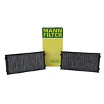 Cabin Air Filter Set Charcoal Mann Cuk 2941 For Bmw E70 07-12 X5 E71 X6 08-12. Fixed Price $41.95.