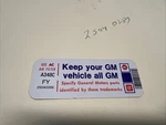 Oem Licensed 1981 Corvette Air Cleaner Keep Your Gm Car Decal Fy 25040289 Filter. Fixed Price $12.00.