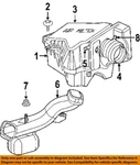 Chrysler Oem 04-08 Pacifica Enginetransaxle Air Intake-resonator 5510022AC. Fixed Price $95.37.