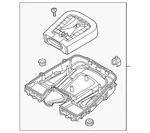 Genuine Audi Air Filter And Housing Assembly 4M0-133-835-H. Fixed Price $486.95.