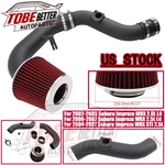 Black Filter Cold Air Intake Kit For Subaru Impreza Wrx Sti 2.5L 2.0L 2002-07 3". Fixed Price $55.99.