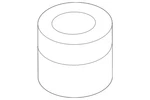 Genuine Audi Inter-cooler Grommet 4F0-129-669-E. Fixed Price $13.54.