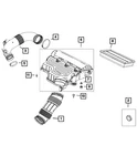 Genuine Mopar Air Cleaner 68462360AA. Fixed Price $90.38.
