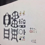 Rochester 4GC Jet Carburetor Kit Chevy Checker Studebaker Gmc Pontiac V8. Fixed Price $45.99.