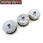 4-1/8" Chrome Air Cleaner Tri Power Intake 2 Bbl Hot Street Rod Chevy Ford. Fixed Price $55.99.