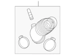 Genuine Ford Engine Air Intake Hose 8L8Z-9B659-A. Fixed Price $26.09.