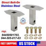 For Porsche 944, 924 Short Front Bumper Bracket Kit 94450501703, 944-505-017-03. Fixed Price $74.99.