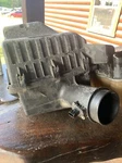 2011-2014 Ford F150 3.7L Air Intake Housing Box W/ Coolant Reservoir Tank Used. Fixed Price $225.00.