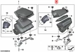 Genuine Bmw X5 X6 F95 F96 Sac Sav Intake Muffler Cyl. 5-8 13718091492. Fixed Price $785.07.