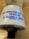 Vescor Hydraulics Filter 13062 3/4"NPT Air W/adapter. Fixed Price $15.00.