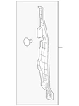 Genuine Toyota Fender Filler Panel 53827-0E010. Fixed Price $79.11.