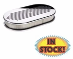 Billet Specialties 15420 - Large Ball Milled Oval Air Cleaner Polished. Fixed Price $221.95.