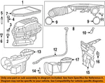 Chrysler Oem 93-25 1500 Engine Intake-air Cleaner Assy Isolator 4573049. Fixed Price $33.67.