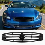 Fits 08-15 Infiniti G37 Q60 Coupe Oe Style Front Upper Grille Matte Black Abs. Fixed Price $46.99.