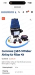 Walker Air Sep Cce Cummins Marine Qsb 5.9 Complete Filter Setup. Fixed Price $375.00.