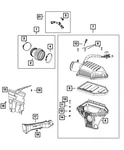 Genuine Mopar Air Cleaner 53011130AB. Fixed Price $1414.50.