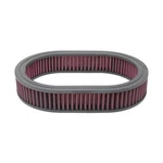 12" Oval Air Cleaner Super Flow Replacement Red Washable Element. Fixed Price $36.97.
