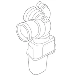 Genuine Bmw Resonator 13-71-7-521-035. Fixed Price $110.92.