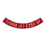 Decal For Air Cleaner 1966-1969 Corvette Turbo-jet 390HP. Fixed Price $22.95.