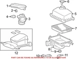 177010V030 Genuine Oem Air Filter Housing For Toyota 17701-0V030 Camry Avalon. Fixed Price $82.39.