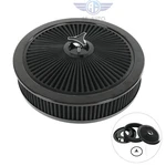 14"X3" Round Air Cleaner Assembly Recessed Base Paper Filter Chevy Ford. Fixed Price $41.97.