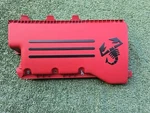 2012 2013 2014 Fiat 500 Abarth 1.4 Engine Cover Red Oem Genuine Used. Fixed Price $150.00.