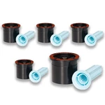 (5) Rain Bird 5H Mpr Nozzle 5' Radius Half-circle Spray Pattern (180. Fixed Price $14.95.