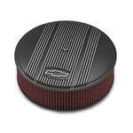 Holley 120-173 Round Satin Black Finned Air Cleaner, 14 X. Fixed Price $228.95.