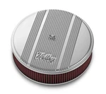Holley 120-151 Polished Finned Air Cleaner Assembly 14X3" Round Aluminum. Fixed Price $279.95.