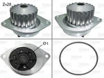 Valeo 506290 Water Pump For Citroen, Nissan, Peugeot, Rover. Fixed Price $43.29.