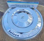 Nos 1984 - 1985 Saleen Ford Mustang 5.0 Chrome Air Cleaner Top Cal Custom # 1256. Fixed Price $550.00.