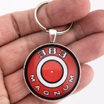 Vintage Mopar 383 Magnum Big Block Air Cleaner Decal 1.2" Diameter Keychain. Fixed Price $12.95.