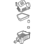 New Genuine Gm Air Cleaner Intake Filter Box (2012-2017) Oe 23262741. Fixed Price $211.79.