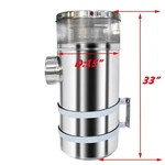 304 Stainless Steel Peterbilt 379 389 Air Cleaner Filter Housing 33" X15"X7". Fixed Price $545.00.