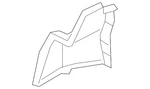 Genuine Nissan Radiator Support Air Duct 62821-3LM0A. Fixed Price $62.98.