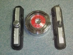 Mopar 273 Ribbed Valve Covers R/t Lt Hipo Air Charger Cleaner With Lid. Fixed Price $400.00.