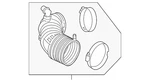 Genuine Gm Air Cleaner Outlet Duct 84454249. Fixed Price $123.63.